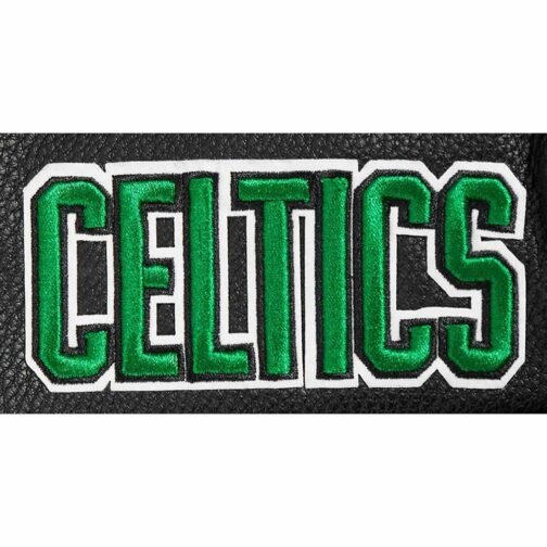 Boston Celtics Classic Varsity Wool/Leather Jacket - Image 11