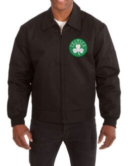Black Boston Celtics Workwear Jacket