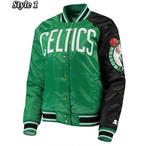 Dugout Boston Celtics Satin Jacket