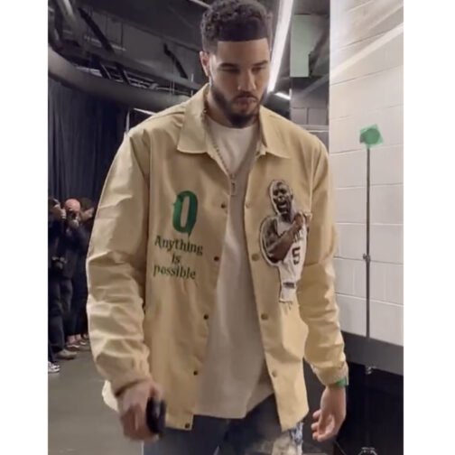 Boston Celtics Jayson Tatum Jacket - Image 5