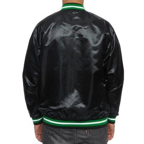 Lightweight Boston Celtics Satin Jacket - Image 6