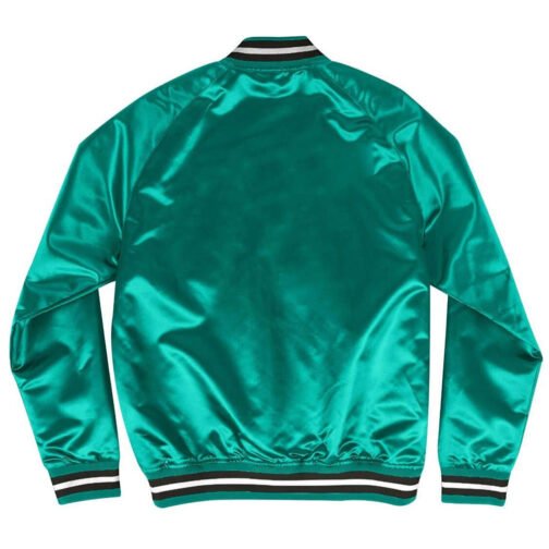 Lightweight Boston Celtics Satin Jacket - Image 4