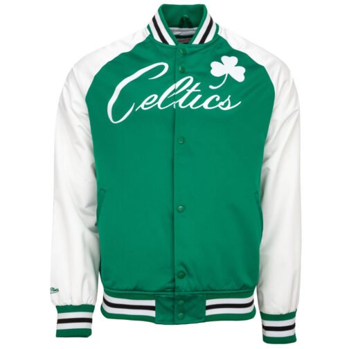 Green/White Boston Celtics Prime Time Jacket