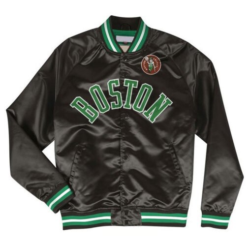 Lightweight Boston Celtics Satin Jacket