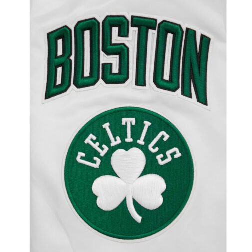 Boston Celtics Mashup Classic Rib Satin Jacket - Image 8