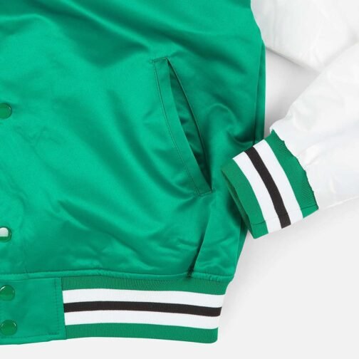 Green/White Boston Celtics Prime Time Jacket - Image 5