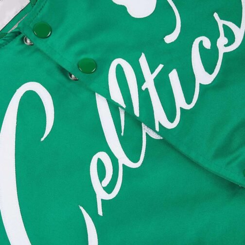 Green/White Boston Celtics Prime Time Jacket - Image 6