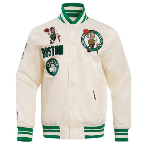 Boston Celtics Retro Classic Rib Jacket