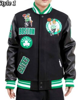 Boston Celtics Retro Classic Varsity Jacket