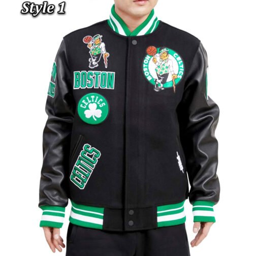 Boston Celtics Retro Classic Varsity Jacket