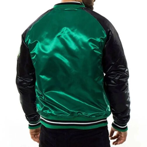 Boston Celtics The Finals 2008 Satin Jacket - Image 2