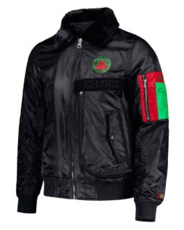 Boston Celtics Ty Mopkins Black Jacket