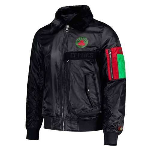 Boston Celtics Ty Mopkins Black Jacket