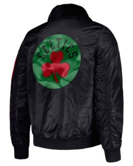 Boston Celtics Ty Mopkins Black Jacket