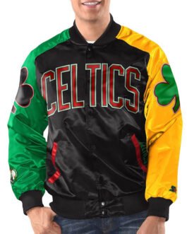 Ty Mopkins Boston Celtics Satin Jacket