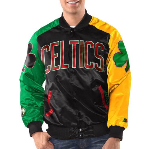 Ty Mopkins Boston Celtics Satin Jacket