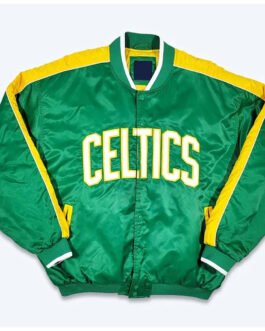 Boston Celtics Vintage Green Satin Jacket
