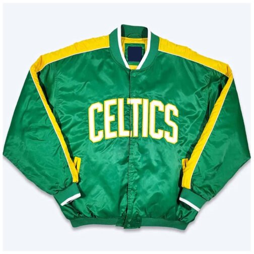 Boston Celtics Vintage Green Satin Jacket