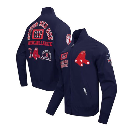 Boston Red Sox Area Code Navy Jacket - Image 5
