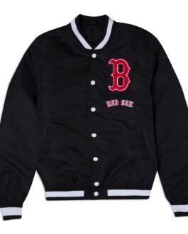 Boston Red Sox Logo Select Black Jacket