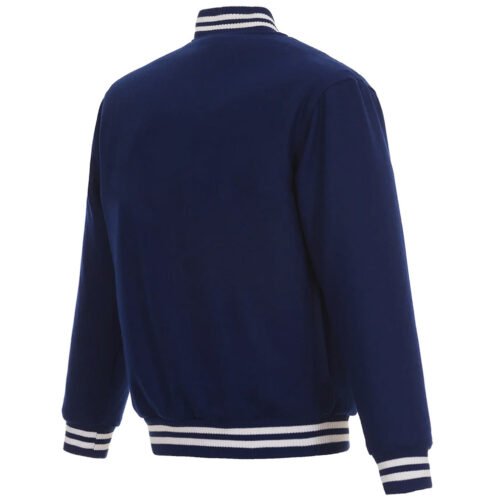 Boston Red Sox Navy Varsity Wool Jacket - Image 2