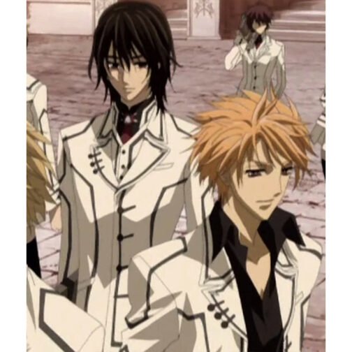 Boy Night Vampire Knight Cotton White Jacket - Image 7