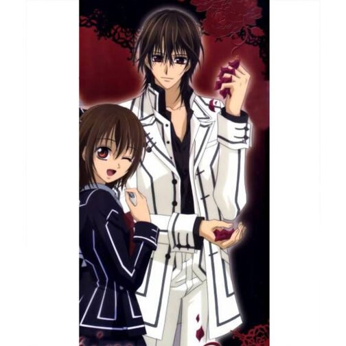 Boy Night Vampire Knight Cotton White Jacket - Image 2
