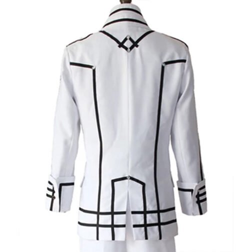 Boy Night Vampire Knight Cotton White Jacket - Image 3
