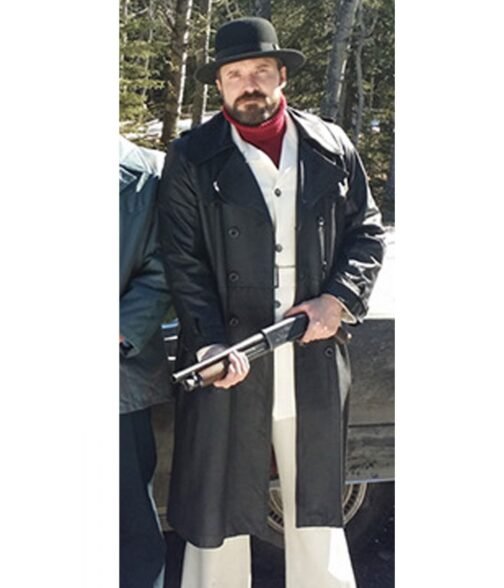 Fargo Gale Kitchen Brown Leather Coat - Image 5