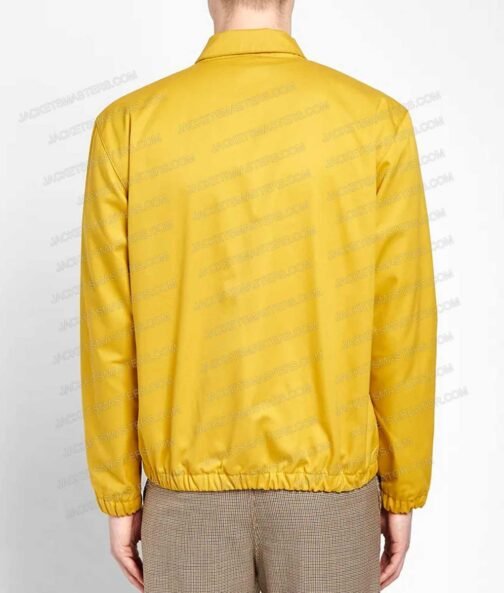 Bullet Train Ladybug Yellow Cotton Jacket - Image 3
