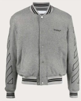 Power Book II Ghost Gianni Paolo Gray Varsity Jacket