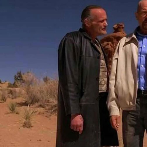 Michael Bowen Breaking Bad Black/Brown Coat - Image 12