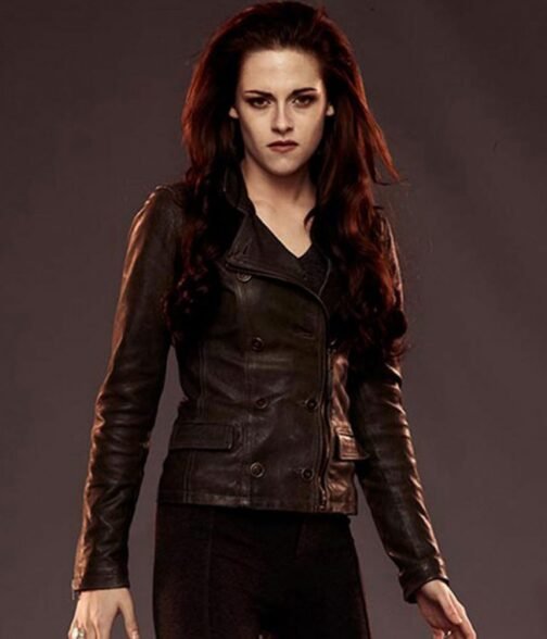 Bella Swan Twilight Saga Leather Jacket - Image 2