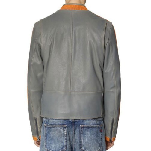 Law & Order Organized Crime Brent Antonello Leather Jacket - Image 4