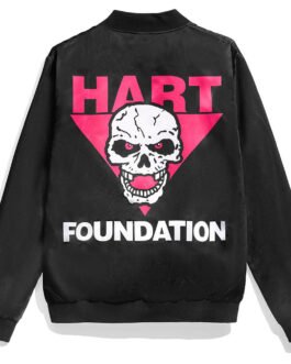 The Hart Foundation Bret Hart Bomber Jacket