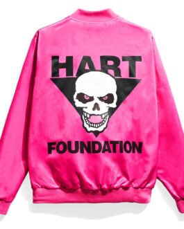 The Hart Foundation Bret Hart Bomber Jacket