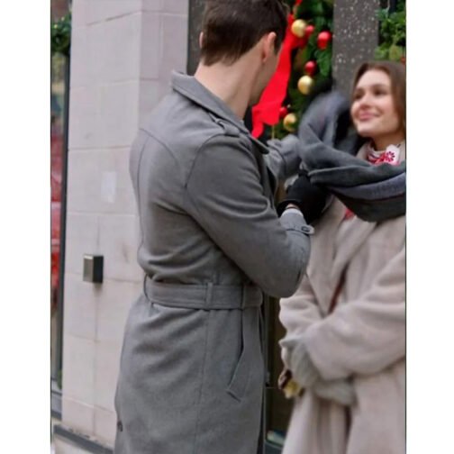 Brett Donahue Unforgettable Christmas Trench Coat - Image 2
