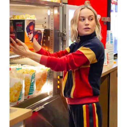 Captain Marvel Brie Larson Theater Jacket - Image 6