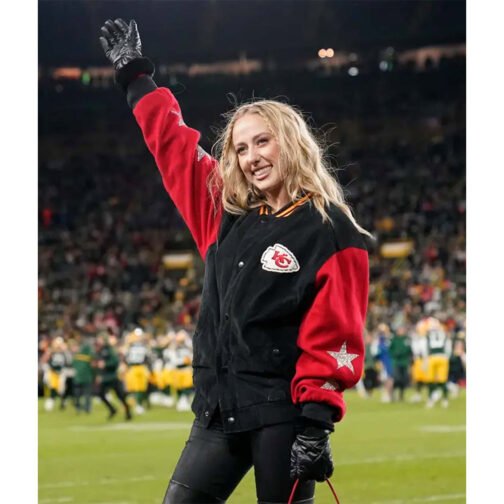 Brittany Mahomes Kansas City Chiefs 15 Jacket