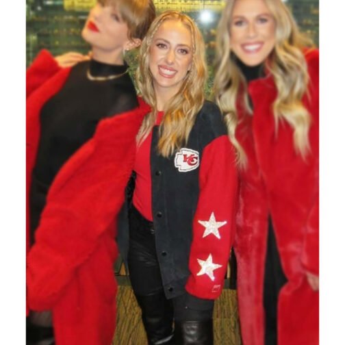 Brittany Mahomes Kansas City Chiefs 15 Jacket - Image 3