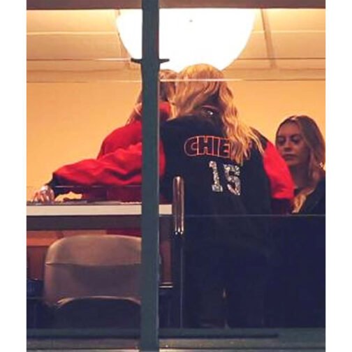 Brittany Mahomes Kansas City Chiefs 15 Jacket - Image 4