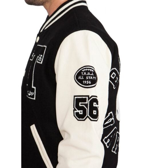 Braves NY Champs 1956 Brooklyn Letterman Jacket - Image 11