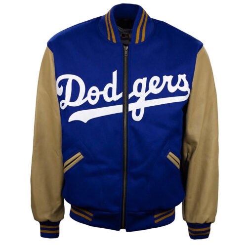 1951 Brooklyn Dodgers Varsity Royal Blue Jacket