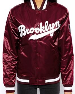 Brooklyn Dodgers Bomber Satin Jacket
