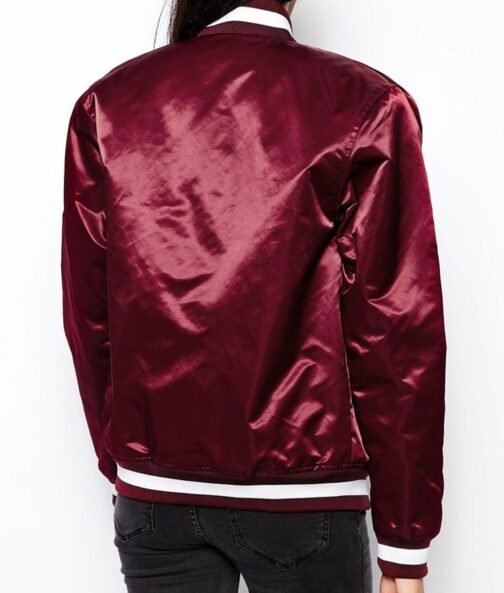 Brooklyn Dodgers Bomber Satin Jacket - Image 5