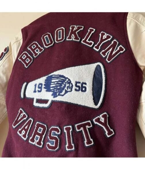 Braves NY Champs 1956 Brooklyn Letterman Jacket - Image 15