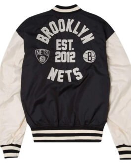 Brooklyn Nets New Era Bomber Jacket
