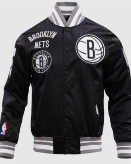 Brooklyn Nets Retro Classic Rib Jacket