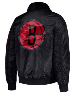 Brooklyn Nets Ty Mopkins Black Jacket