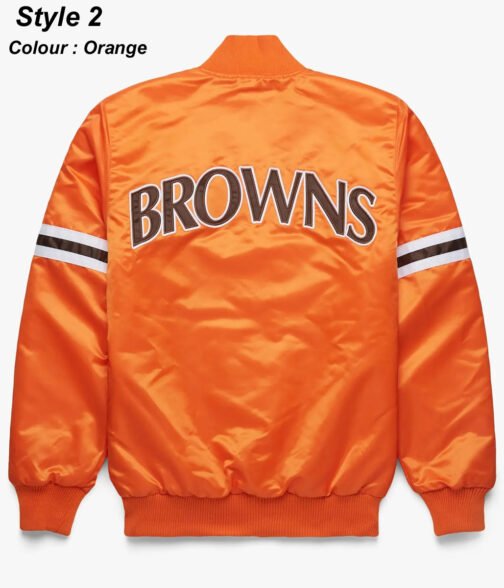 Starter NFL Browns Satin Jacket - Image 6